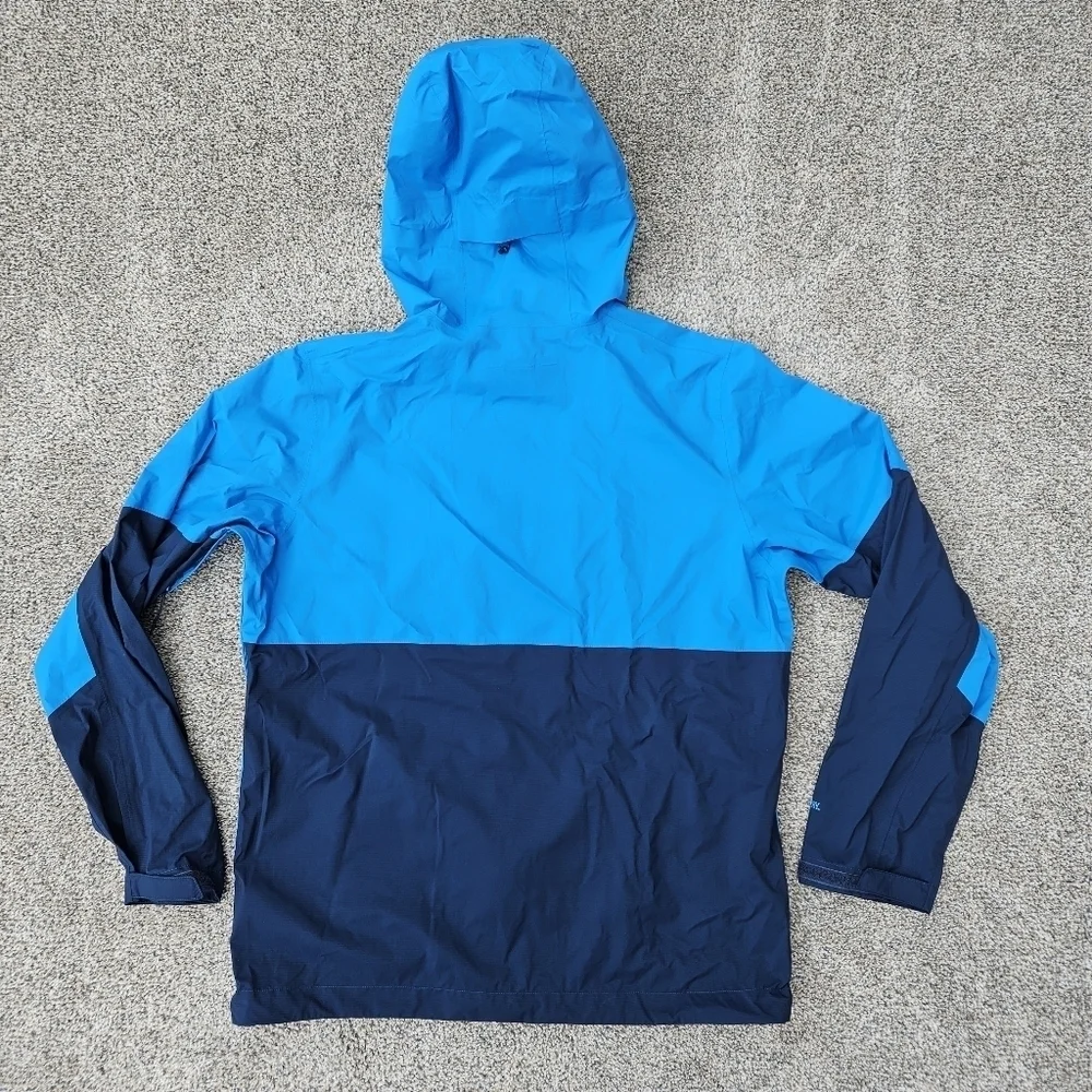 Mountain Hardwear ThunderShadow Jacket Blue Zip Up Coat Mens Size Medium